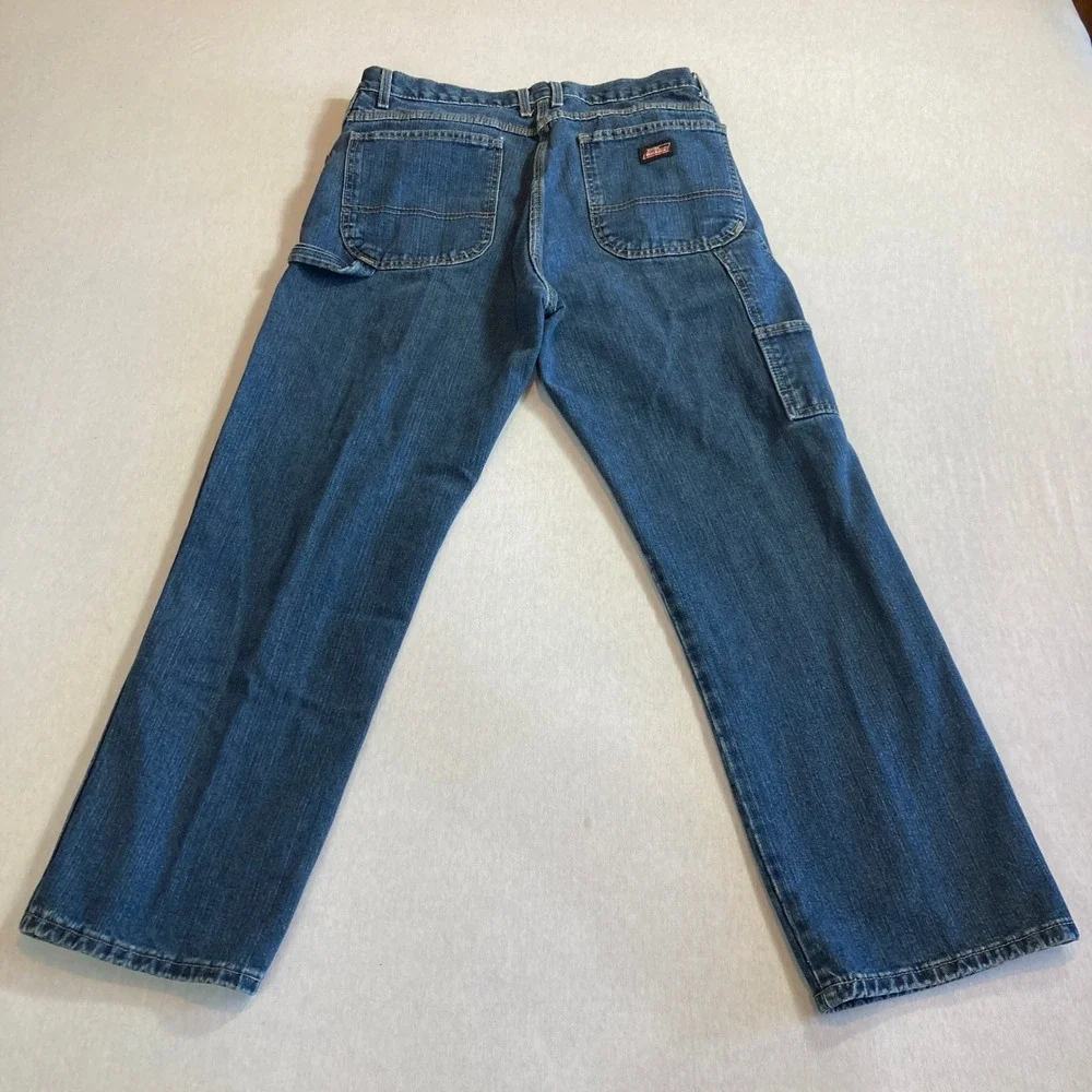 Dickies Genuine Carpenter Jeans Men 34x30 (Fits 34x26) Stretch Work W416619